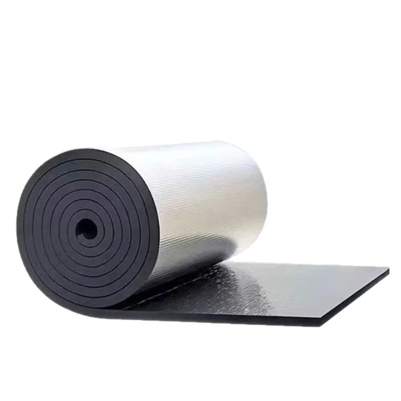 Aluminum Foil Composite Rubber-Plastic Insulation Board factory