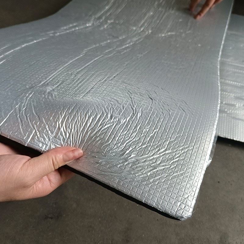 Aluminum Foil Composite Rubber-Plastic Insulation Board price