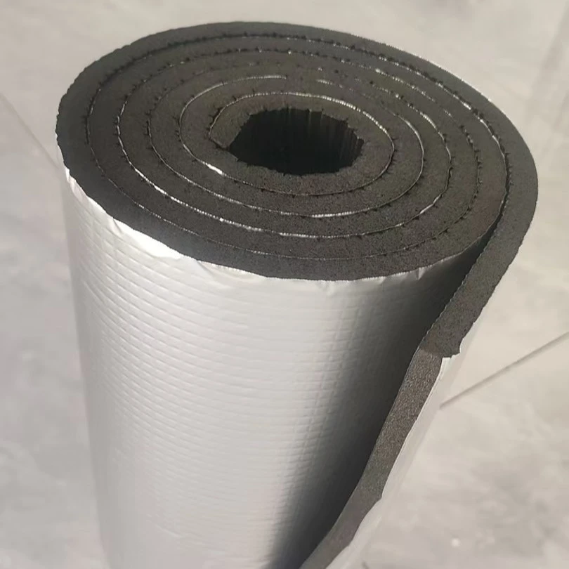 Aluminum Foil Composite Rubber-Plastic Insulation Board factory